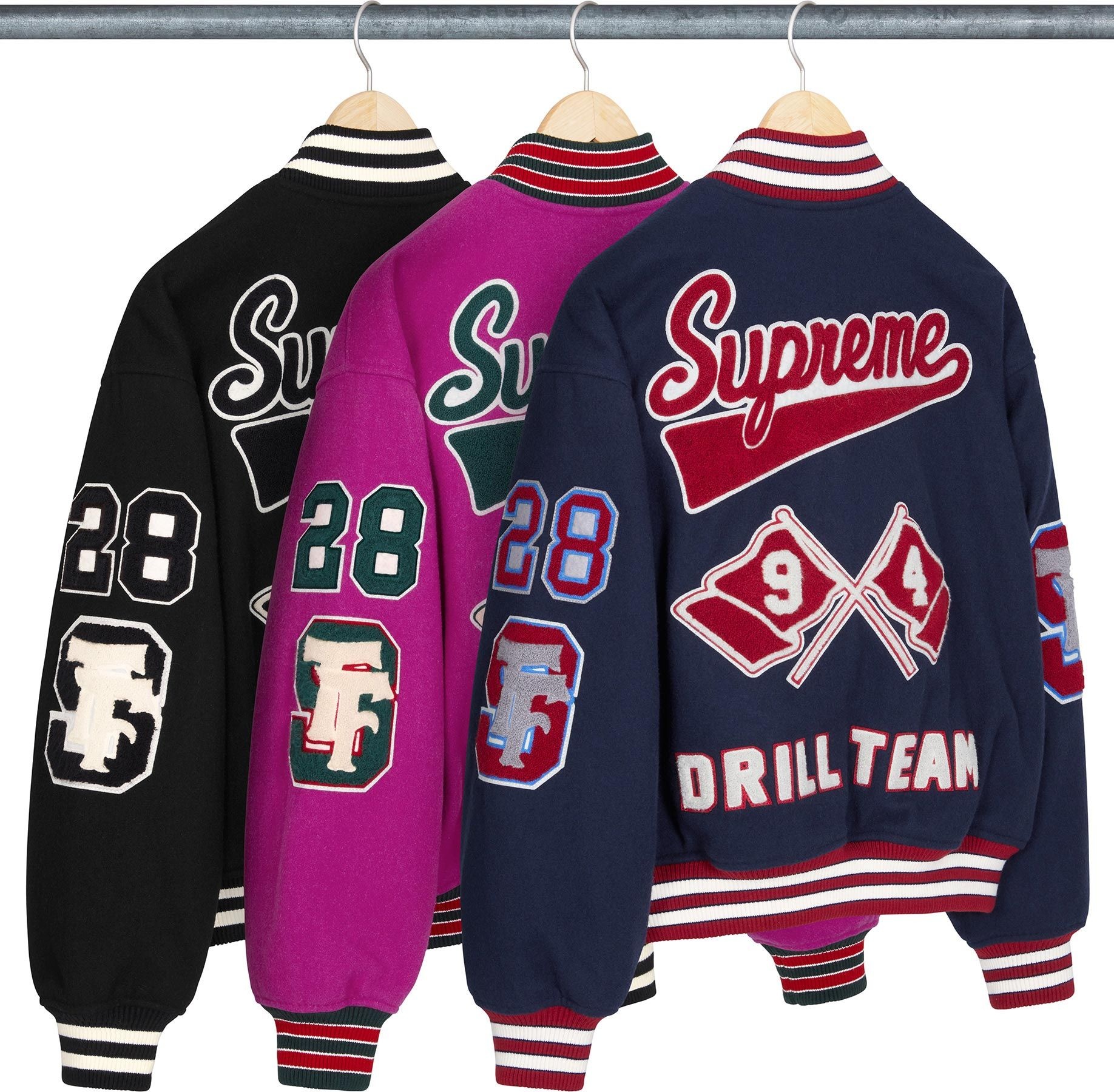 Drill Team Varsity Jacket view 21